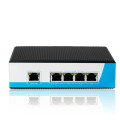 HRUI Din Rail Type Gigabit 4 Port Industrial Ethernet Switch